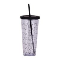 Fashion Cartoon Plastic Water Bottles 1 Piece sku image 8