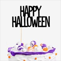 Halloween Letter Paper Party Cake Decorating Supplies sku image 1