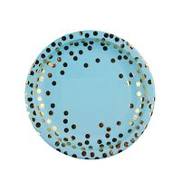 Birthday Round Dots Paper Party Tableware 1 Set sku image 7