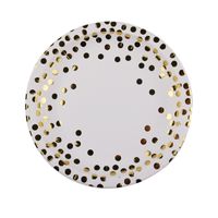 Birthday Round Dots Paper Party Tableware 1 Set sku image 7
