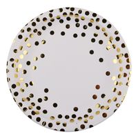 Birthday Round Dots Paper Party Tableware 1 Set sku image 9
