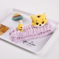 Cute Animal Flannel Fabric Hair Band sku image 97