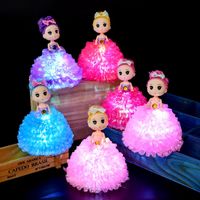 Simple Style Throwing Toy Flash Luminous Seven-color Mushroom Light Toy Wholesale sku image 24