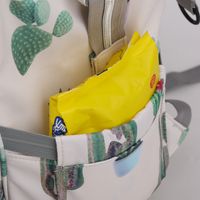 Women's Medium Oxford Cloth Plant Cute Square Zipper Diaper Bags Fashion Backpack main image 4