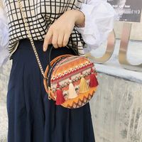 Women's Small Summer Fabric Ethnic Style Square Bag main image 2