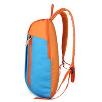 Unisex Medium Oxford Cloth Solid Color Fashion Square Zipper Functional Backpack main image 4
