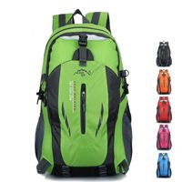 Unisex Medium Oxford Cloth Solid Color Sports Square Zipper Functional Backpack main image 1