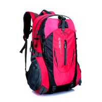 Unisex Medium Oxford Cloth Solid Color Sports Square Zipper Functional Backpack sku image 12