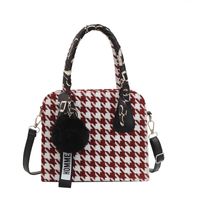 Women's Medium All Seasons Synthetics Color Block Fashion Square Zipper Handbag sku image 1