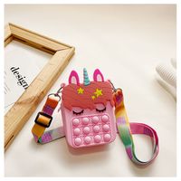 Kid's Small Silica Gel Cartoon Cute Zipper Coin Purse sku image 12