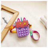 Kid's Small Silica Gel Cartoon Cute Zipper Coin Purse sku image 11