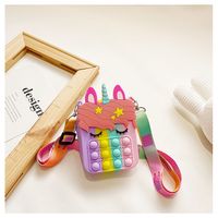 Kid's Small Silica Gel Cartoon Cute Zipper Coin Purse sku image 13