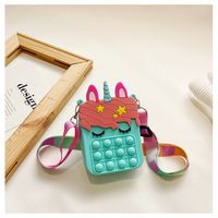 Kid's Small Silica Gel Cartoon Cute Zipper Coin Purse sku image 14