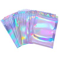 Mode Einfacher Stil Einfarbig Synthetik Transparent Schmuck Verpackungstaschen main image 1