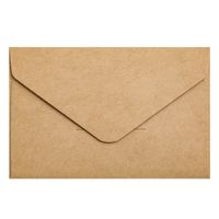 Retro Square Mini Envelope Kraft Paper Envelope Small Greeting Card Storage Envelope Wholesale main image 2