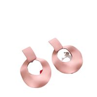 Fashion Solid Color Alloy Patchwork Drop Earrings 1 Pair main image 4