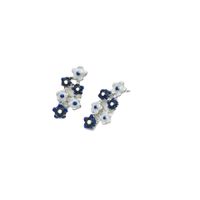 Sweet Flower Alloy Plating Ear Studs main image 4