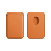 Unisex Pu Leather Solid Color Business Square Open Card Holder sku image 6