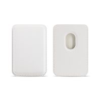 Unisex Pu Leather Solid Color Business Square Open Card Holder sku image 3
