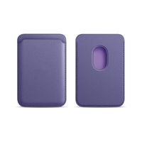 Unisex Pu Leather Solid Color Business Square Open Card Holder sku image 7