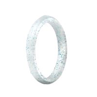 Fashion Solid Color Silica Gel Sequins Rings main image 4