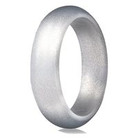 Fashion Solid Color Silica Gel Rings main image 5