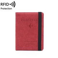 Unisex All Seasons Pu Leather Solid Color Vintage Style Square Open Card Holder sku image 3