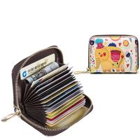 Women's All Seasons Pu Leather Cartoon Cute Tassel Zipper Card Holder sku image 8