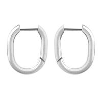 Fashion U Shape Titanium Steel Earrings Plating Stainless Steel Earrings main image 3