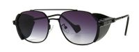 Unisex Fashion Solid Color Resin Round Frame Full Frame Sunglasses sku image 2