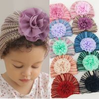 Children Unisex Fashion Flower Flowers Baby Hat main image 7