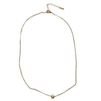Simple Style Geometric Alloy Plating Necklace main image 2