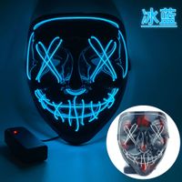 Halloween Funny Emoji Face Plastic Party Party Mask sku image 10