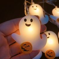 Halloween Cute Ghost Pvc Party String Lights main image 5