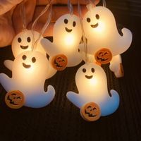 Halloween Cute Ghost Pvc Party String Lights sku image 1