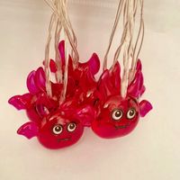 Halloween Cute Bat Plastic Party String Lights sku image 10