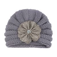 Niños Unisex Moda Flor Con Cuentas Sombrero De Beanie sku image 9