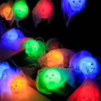 Halloween Gothic Skull Pvc Party String Lights main image 3