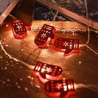 Christmas Cute Gloves Pvc Party String Lights main image 3