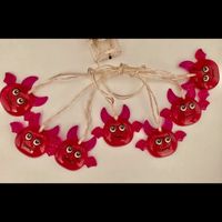 Halloween Cute Bat Plastic Party String Lights main image 3