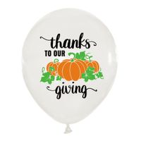 Thanksgiving Letter Emulsion Party Balloons main image 5