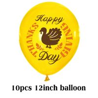 Thanksgiving Letter Emulsion Party Balloons sku image 2