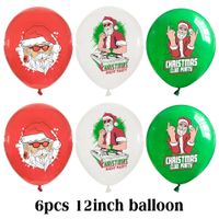 Christmas Santa Claus Emulsion Party Balloons sku image 1