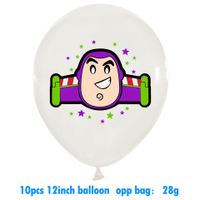 Date D'anniversaire Dessin Animé Émulsion Date D'anniversaire Ballons sku image 2
