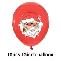 Christmas Santa Claus Emulsion Party Balloons main image 3