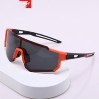 Unisex Fashion Gradient Color Tac Square Patchwork Full Frame Sunglasses main image 5