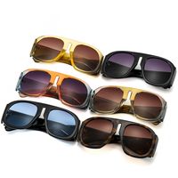 Unisex Fashion Gradient Color Pc Round Frame Full Frame Sunglasses main image 6