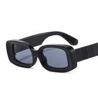 Unisex Fashion Solid Color Ac Square Full Frame Sunglasses sku image 1