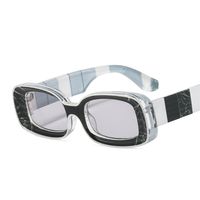 Unisex Fashion Solid Color Ac Square Full Frame Sunglasses sku image 13