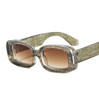 Unisex Fashion Solid Color Ac Square Full Frame Sunglasses sku image 12